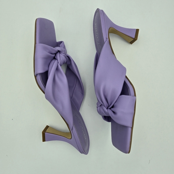 Mark Fisher Loreda Heeled Sandals, Lavender (Light Purple) Women's Size 8M - Picture 12 of 13